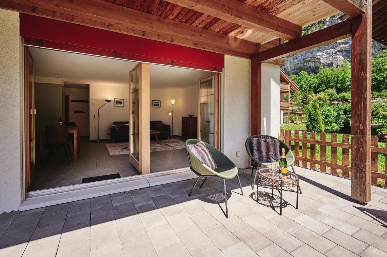 Apartment Truemmelbach, Comfortabl & Cozy, Private Terrace With Best Views Lauterbrunnen Ngoại thất bức ảnh