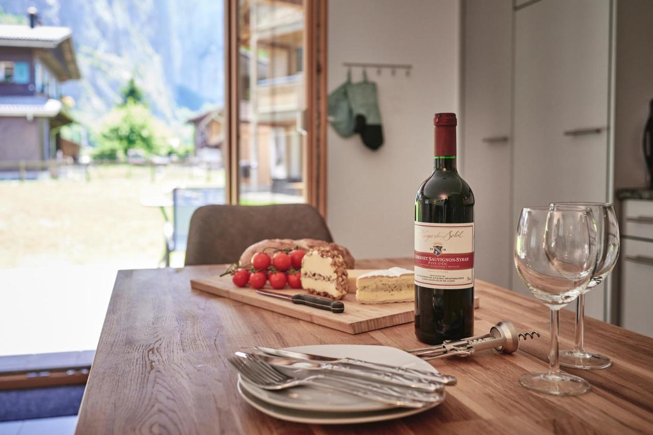 Apartment Truemmelbach, Comfortabl & Cozy, Private Terrace With Best Views Lauterbrunnen Ngoại thất bức ảnh